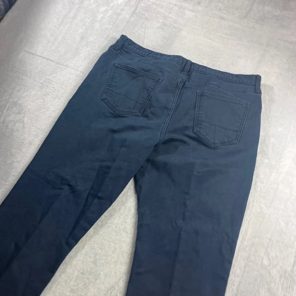 Banana Republic Travel Jean Mens 36x30 Athletic Fit Navy Blue Stretch Denim Pant